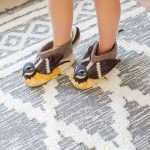 Handmade Felted Wool Duck Slippers with Suede Soles